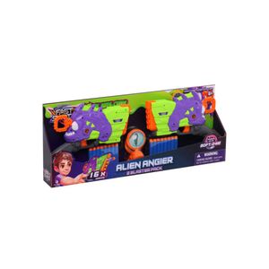 Lanzador De Dardos Fast Shots Con 16 Dardos Y 2 Targets