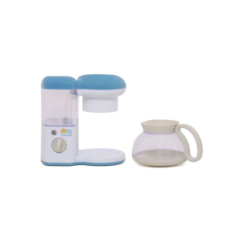 Caja mini juguete 1 batidora 14cm y cafetera 11cm para niños