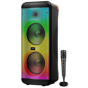 Parlante Torre MICRONICS 600W EV5008 Negro