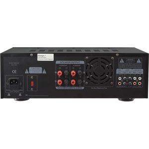 Amplificador de Mezcla de Micrófono Technical Pro Mm2000 Pro con Entradas Usb Tarjeta Sd Y Bluetoot