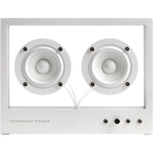 Altavoz Bluetooth Transparente Pequeño Blanco
