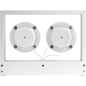 Altavoz Bluetooth Transparente Pequeño Blanco