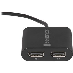 Adaptador Sonnet Displaylink Usb Type a a Dual Displayport para Macs M1 y M2