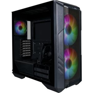 Carcasa para Juegos de Torre Media Cooler Master Haf 500 Negro