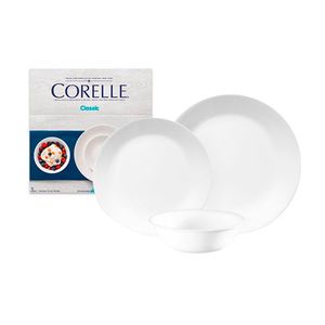 Vajilla Corelle  3 Piezas Blanco Personal