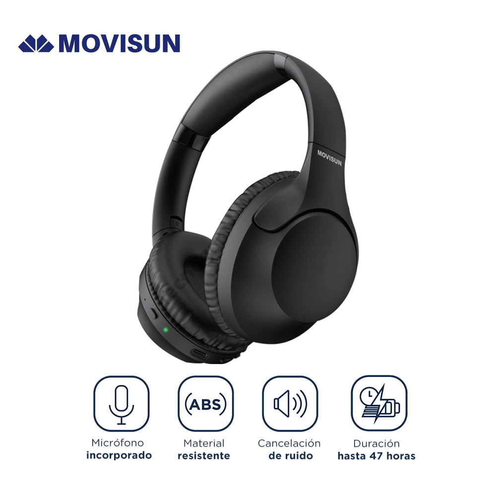 Auricular Inalambrico Bluetooth Moon Ma2400btb - La Roca 