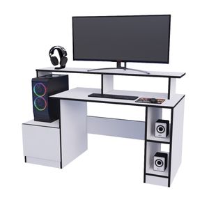 Escritorio Gamer NR 13 150cm Movenda Blanco