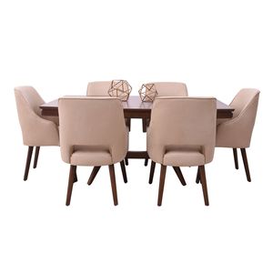 Comedor 6 Sillas Fatima Modelarq