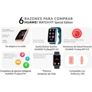 Smartwatch HUAWEI Watch Fit Special Edition Rosa