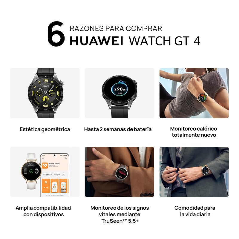 Compatibilidad huawei watch gt 2 hotsell