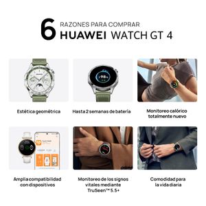 Smartwatch HUAWEI WATCH GT 4 Verde 46mm