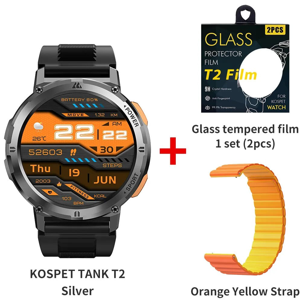 Reloj Inteligente Kospet Tank T2 Criterios Militares 5atm Pantalla