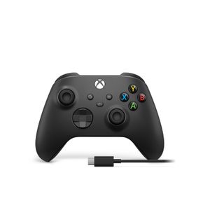 Mando Inalámbrico Xbox Series X + Cable Usb Negro + Ea Sport Fc 24