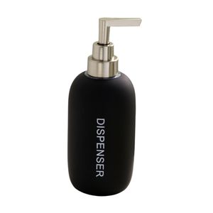 Dispensador de Jabon Orange Rubber Negro