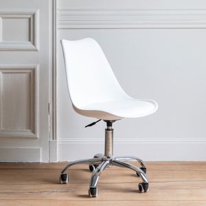 Silla Giratoria Eames Ventitas Home Blanco