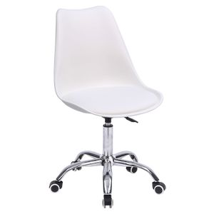 Silla Giratoria Eames Ventitas Home Blanco