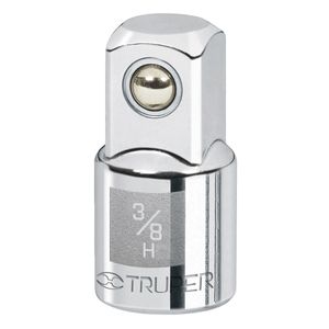 Adaptador para matraca de cuadro 3/8" a cuadro 1/2" Truper 13420