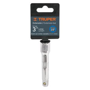 Extension de 3" para matraca cuadro 3/8" Truper 13663