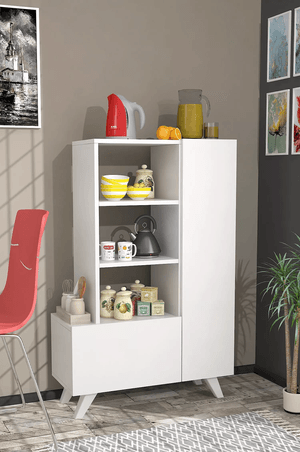 Alacena de cocina 2 puertas Jordi color Blanco TU MESITA