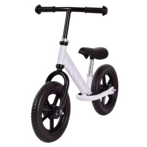 Bicicleta Para Niños Equilibrio Balance Bike Sin Pedales Blanco