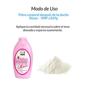 Polvo Corporal despues de la Ducha Rosas Nevada Natural Products 369 Gramos