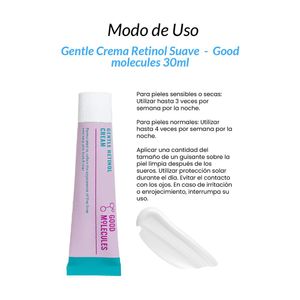 Gentle Crema Retinol Suave Good Molecules 30ml