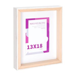 Marco Foto de Madera 13x2,5x18cm