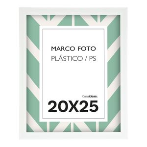 Set 2 Marcos de Foto Plástico PS rectangular para Retratos de 20x25 cm