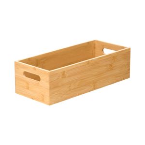 Caja Organizador Bambú Rectangular