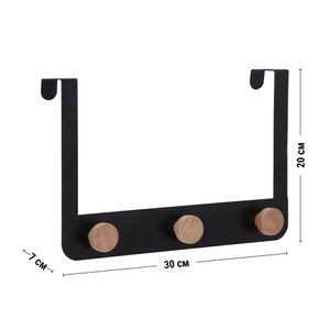 Percha Puerta 3 Ganchos