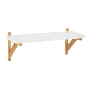 Repisa MDF-Madera Bambú 60 cm