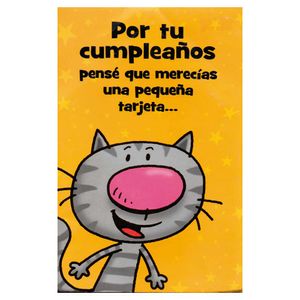 Tarjeta DGREGALOS Cumpleaños T.Ocasión