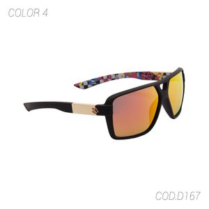 Lentes De Sol Polarizada Unisex D167 Dubery - 1015703