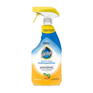 Limpiador Pledge Multisuperficies Citrico Gatillo 650ml