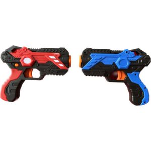 Pistola Infinity Laser Blasters Super Duper (Starter Pack) (Juego De 2 Laser Blasters Pequeñas)