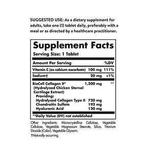 Collagen Hyaluronic Acid 120mg 30tab
