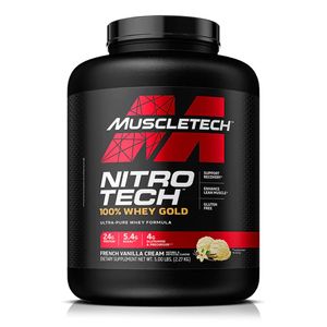 Nitro Tech 100 Whey Gold  French Vanilla Cream 5lb 227kg