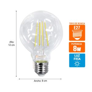 Foco Vintage 8w 7200k E27