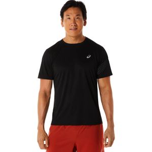 Polo Asics Icon Ss Top Black/Carrier Grey Hombre