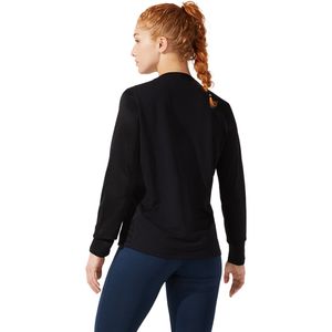 Polo ASICS Silver Ls Top Performance Black Mujer