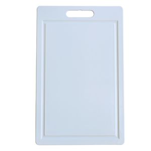 Tabla para Picar Gloria 2 Superficies Lisa y Rugosa en Blanco