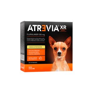Atrevia Xr Mini 125 Mg X 4 Tab Perros De 2.4 A 5 Kg