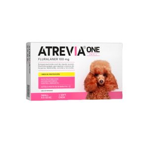 Atrevia One Small 100 Mg X 1 Tab Perros De 4.5 A 10 Kg