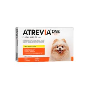 Atrevia One Mini 50 Mg X 1 Tab Perros De 2.4 A 5 Kg