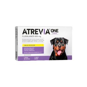 Atrevia One Large 400 Mg X 1 Tab Perros De 20 A 40 Kg