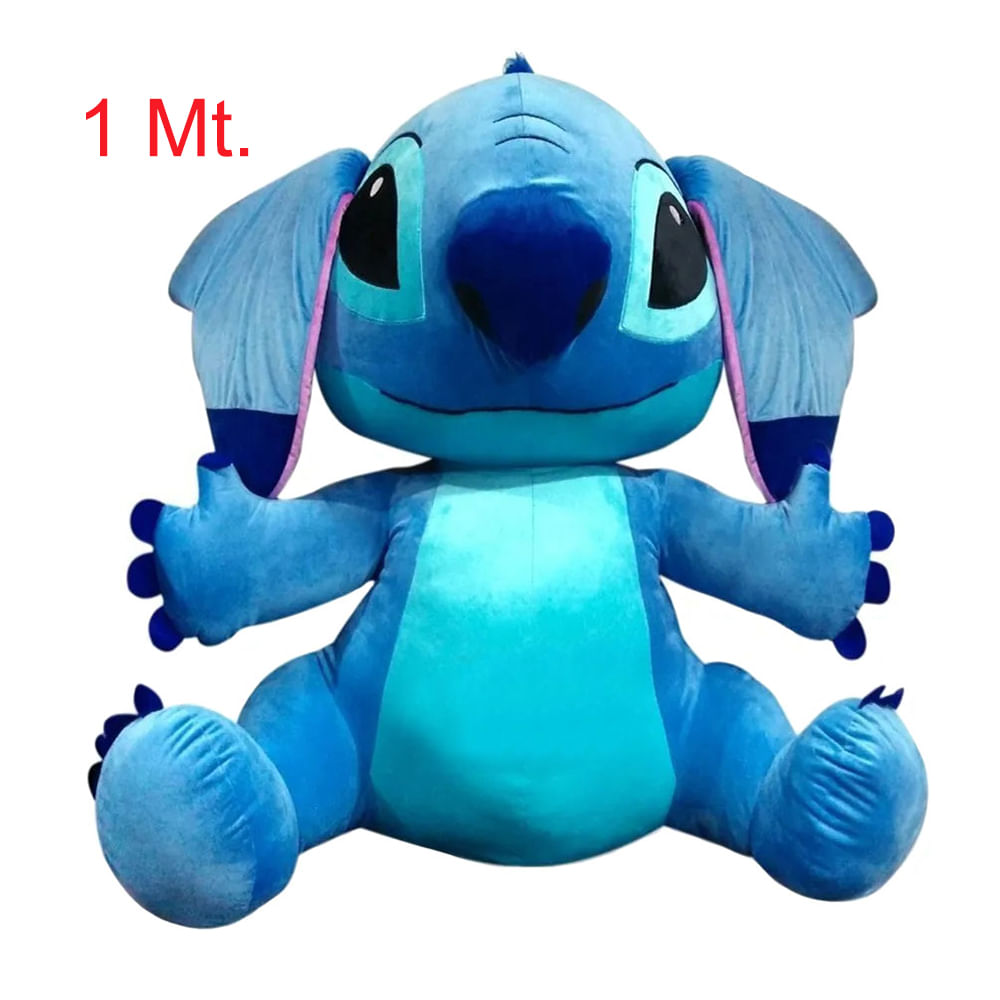 Lilo&Stitch - Peluche Gigante Stitch Azul Con Sonido - 110cm - Calidad  Super Soft