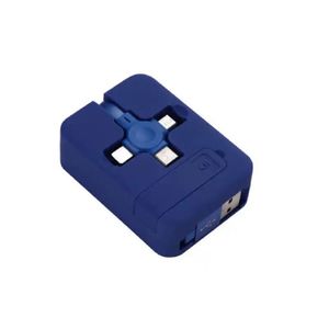 Cable de carga rápida universal retráctil Hakusa - Azul