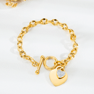 Pulsera Dorada Para Mujer Bañada en Oro Mod Penélope