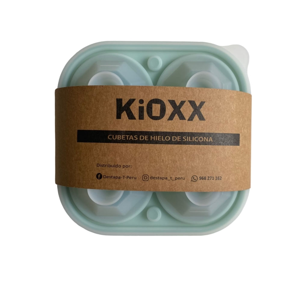 Cubeta de Hielo de Silicona KIOXX 15 Cavidades Azul