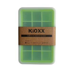 Cubeta de Hielo de Silicona 15 Cavidades KiOXX Verde